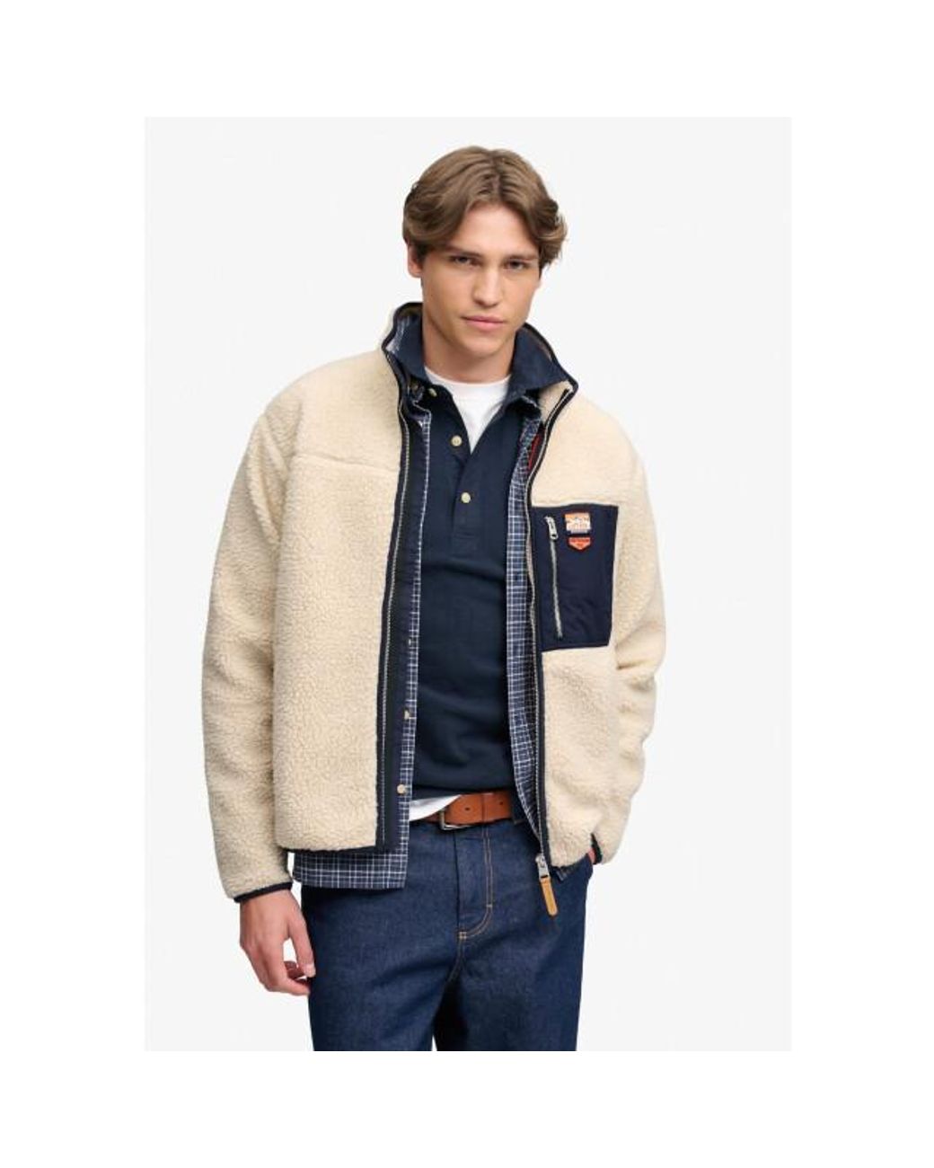 Superdry M2014623A in het Blue voor heren
