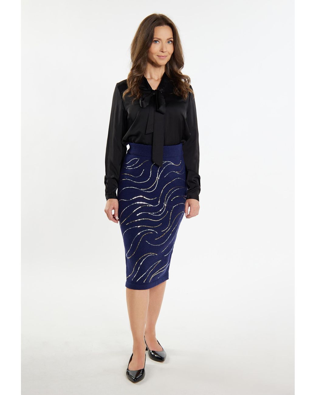 Usha Blue Midirock Damen