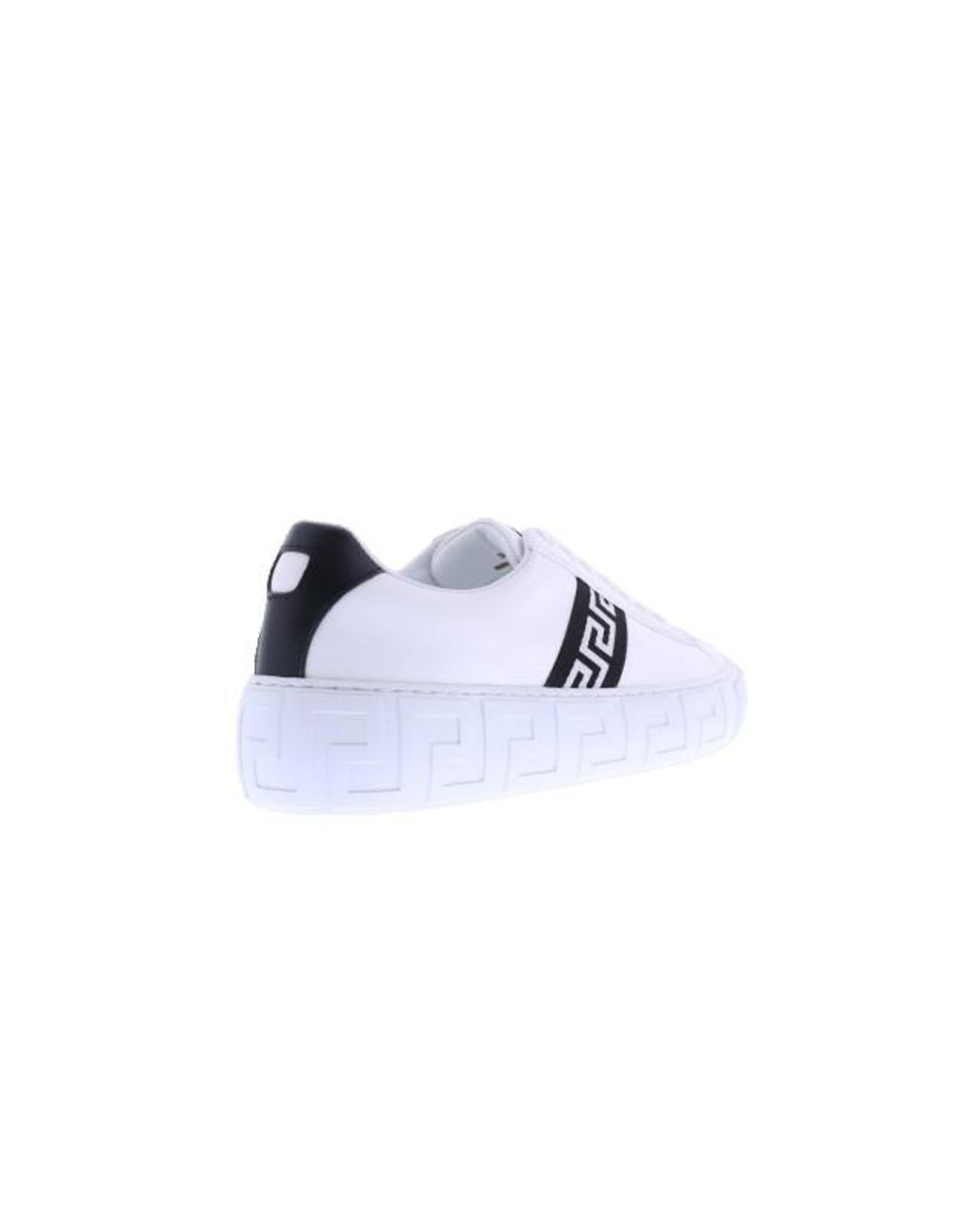Versace Schoenen ,Wit ,Lage Top Sneakers in het Blue