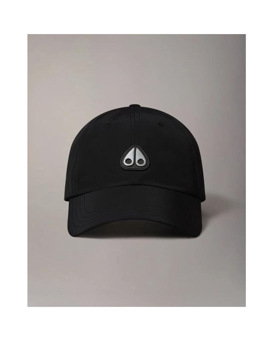 Moose Knuckles Crescent Logo Cap in het Black voor heren