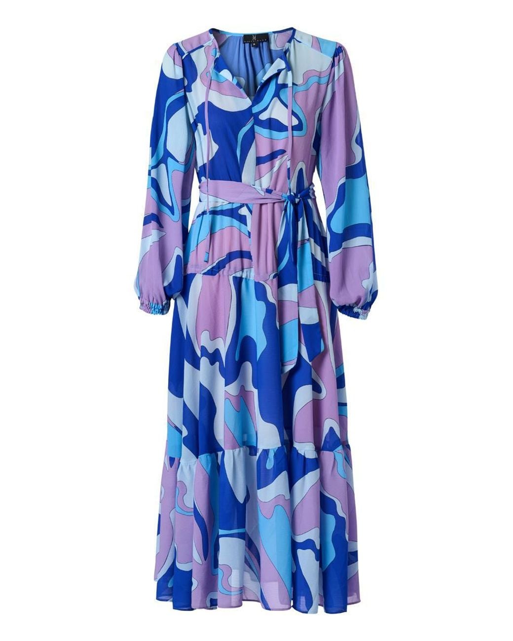 Mart Visser Alley Print Jurk Multi in het Blue