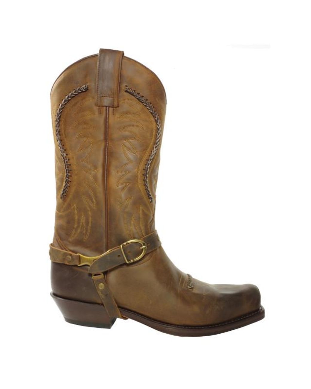 Sendra Basic And Bikerboots Mannen 3434-02 in het Brown voor heren