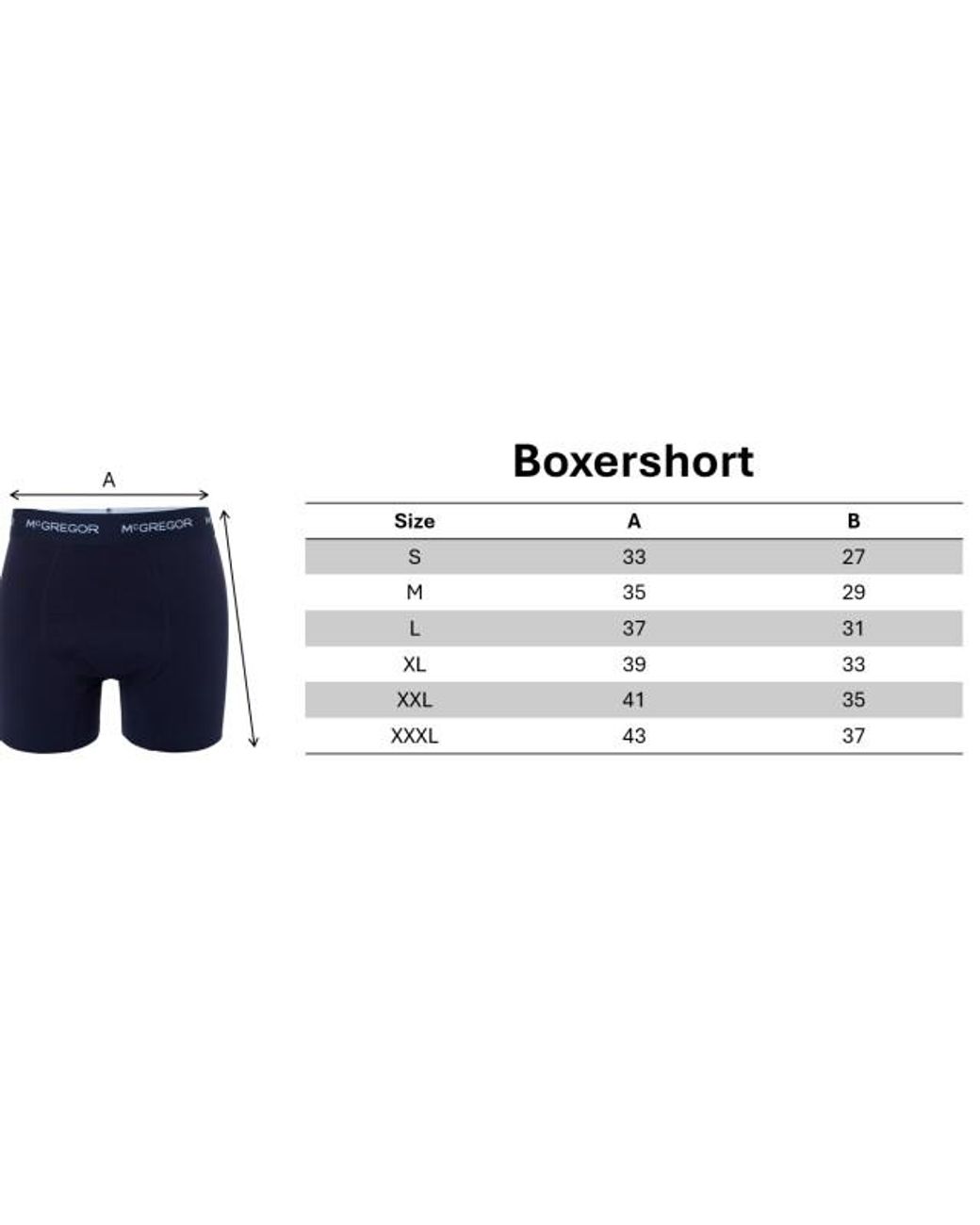 Mcgregor Premium Boxershort 6-Pack in het White voor heren