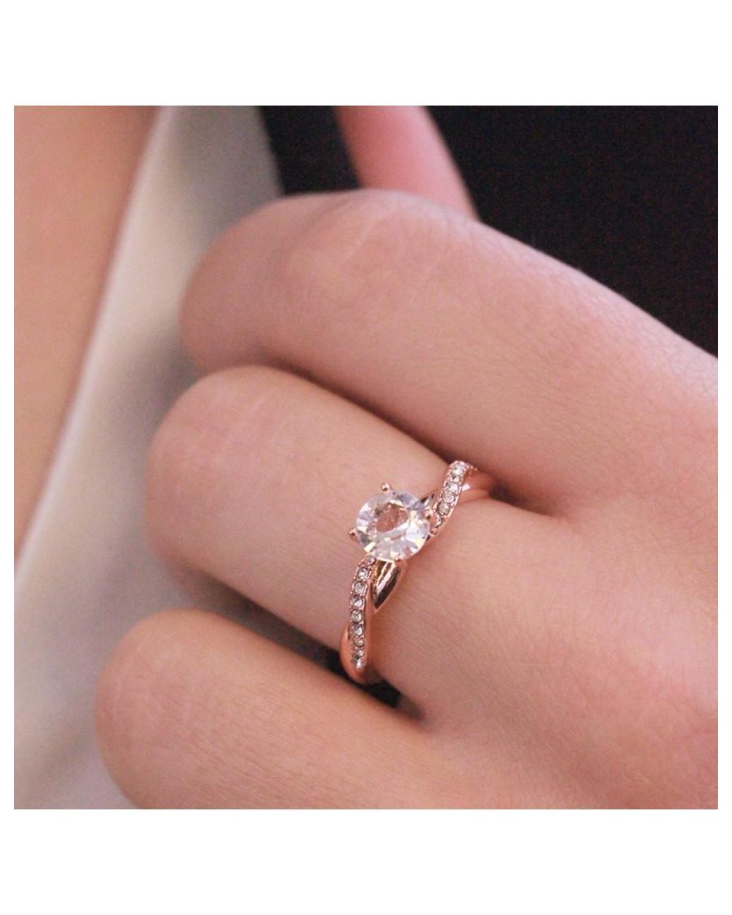 Myc Paris White Eleanor Ring