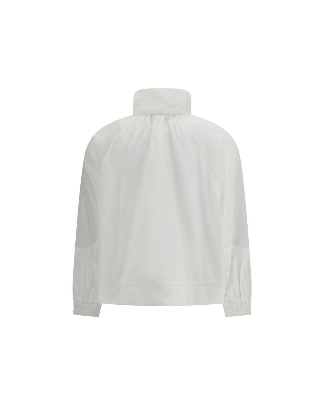 Pinko Witte Polyester Shell Jas in het Gray