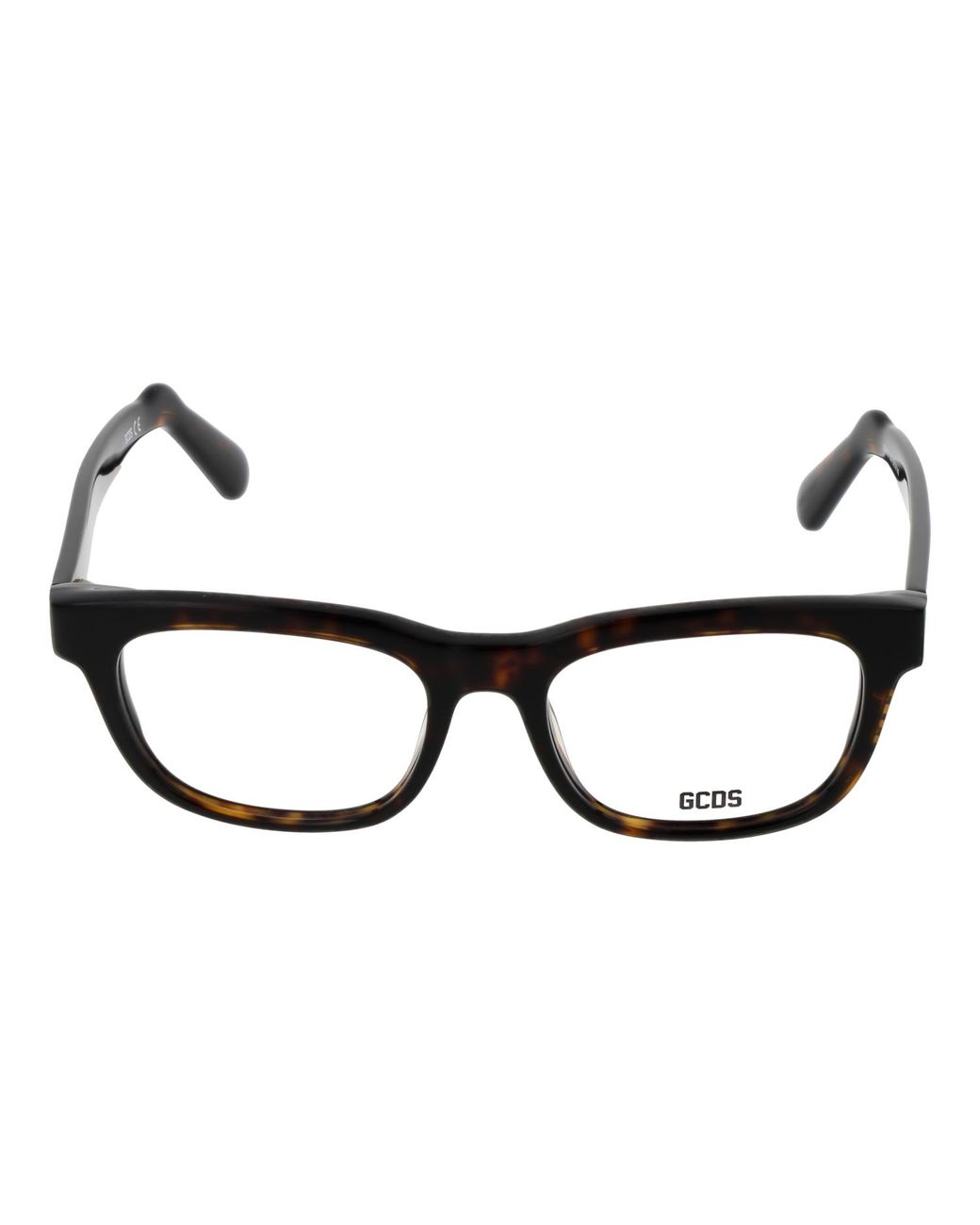 Gcds Black Braune Eckige Optische Brille