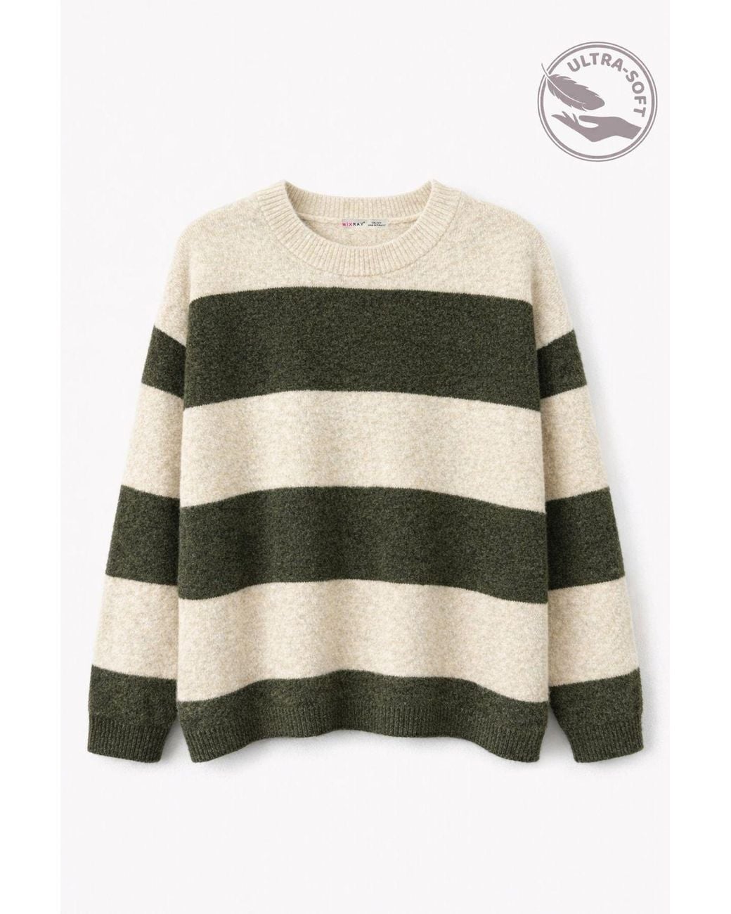 MixRay Multicolor Wool-Blend Sweater