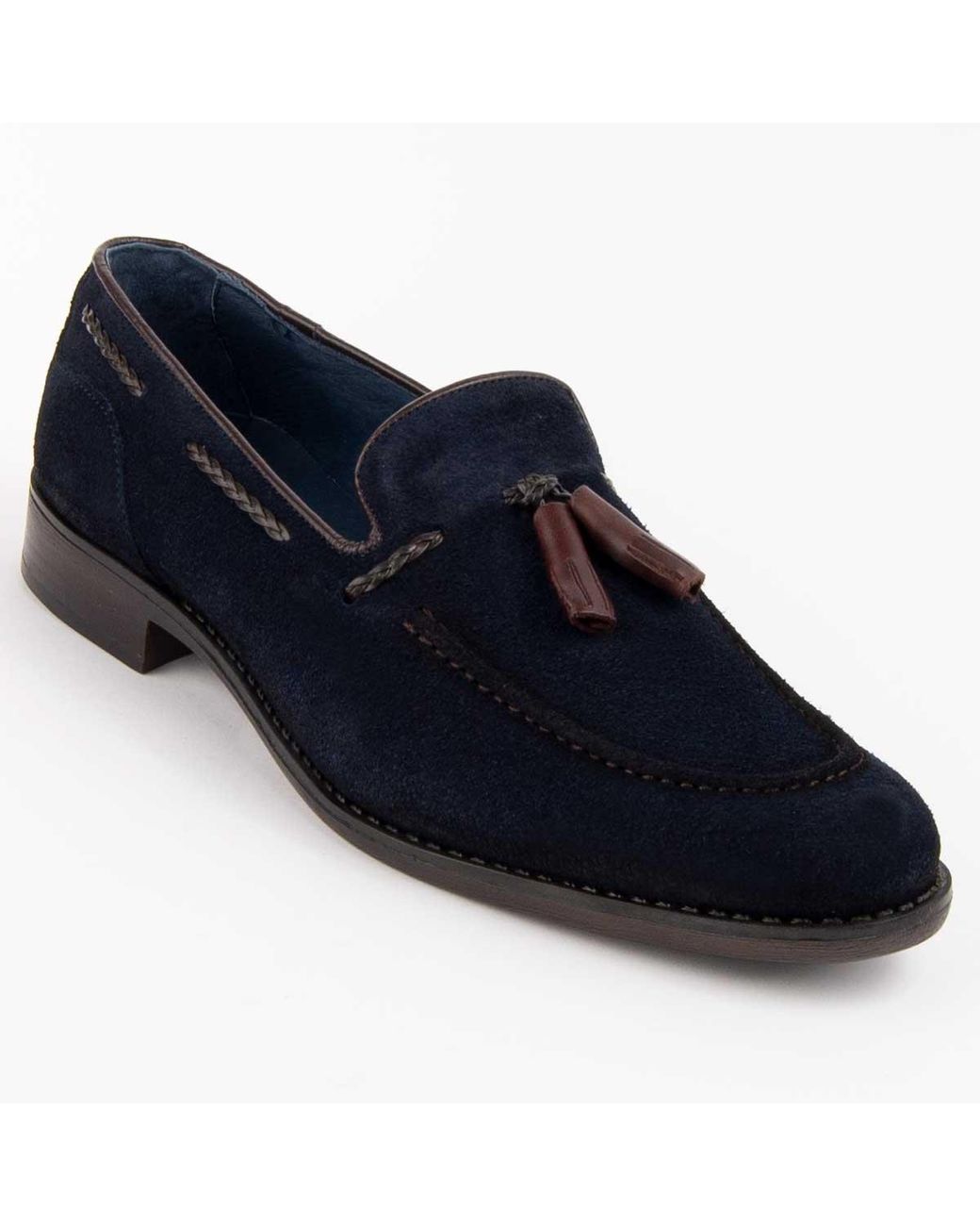 Purapiel Mokassin Moretto2 in Blue für Herren
