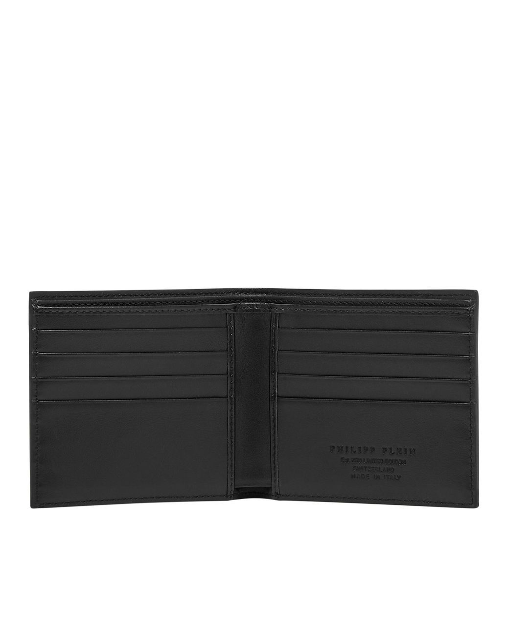Philipp Plein French Wallet Gothic Plein Geldbörse in White für Herren