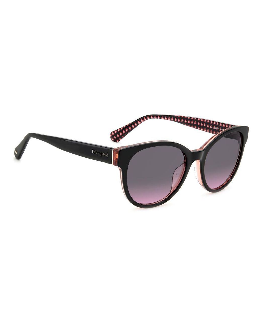 Kate Spade Vrouwen Zonnebril 55/17/140 Mm Acetaat in het Black