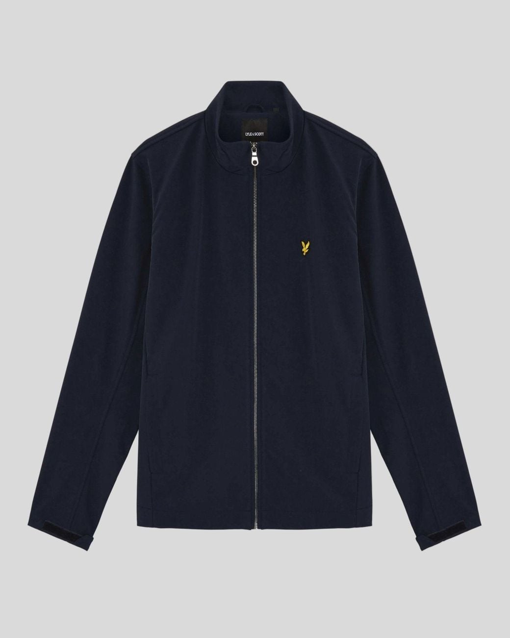 Lyle & Scott Blue Mesh-Back Softshell Jacket for men