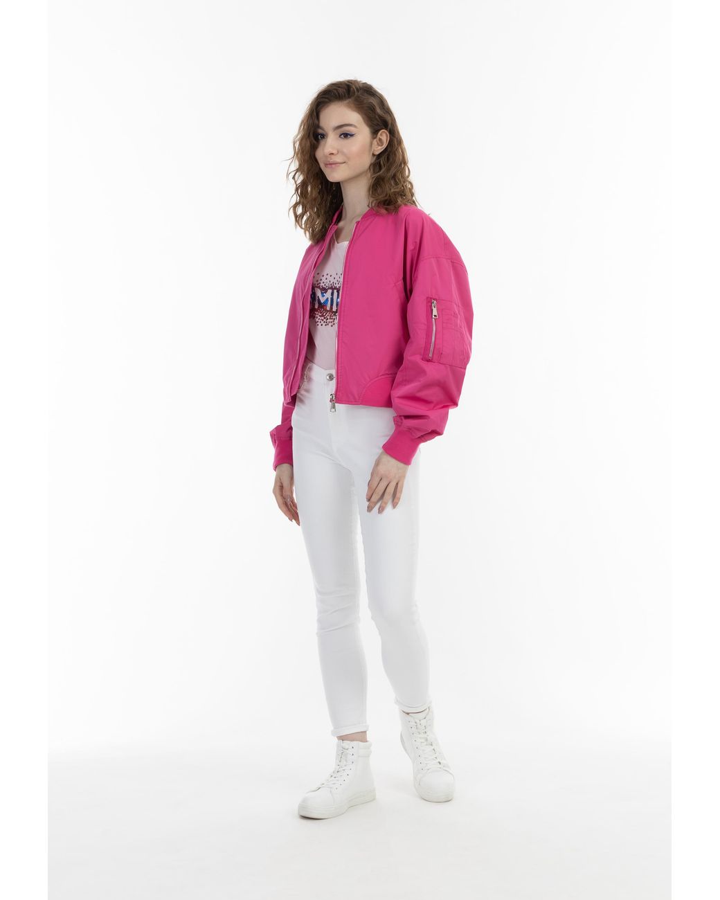 Mo My Bomberjack in het Pink