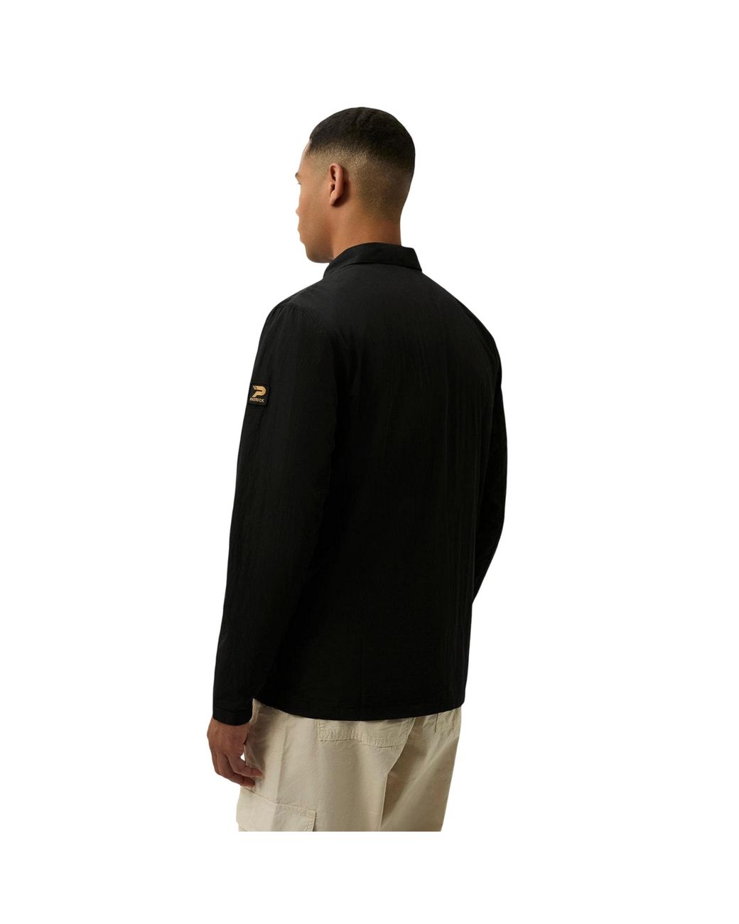Patrick Jackson Overshirt in het Black voor heren