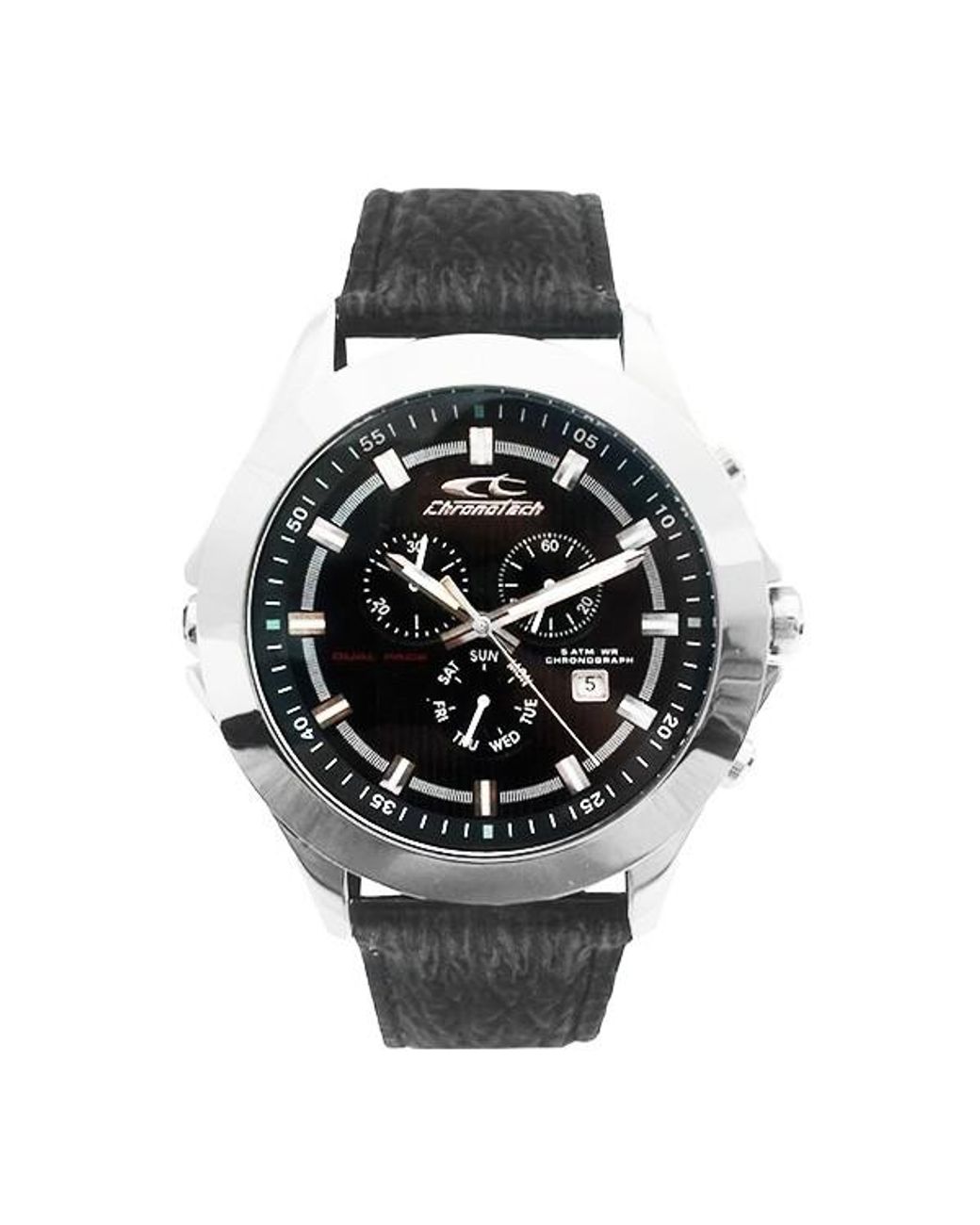 Chronotech Metallic Watch Ct7636M-01 Reversible (48Mm) for men