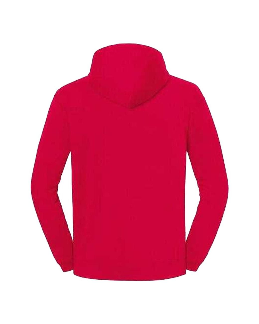 Fruit Of The Loom Red Adult Iconic Premium Full Zip Hoodie for men