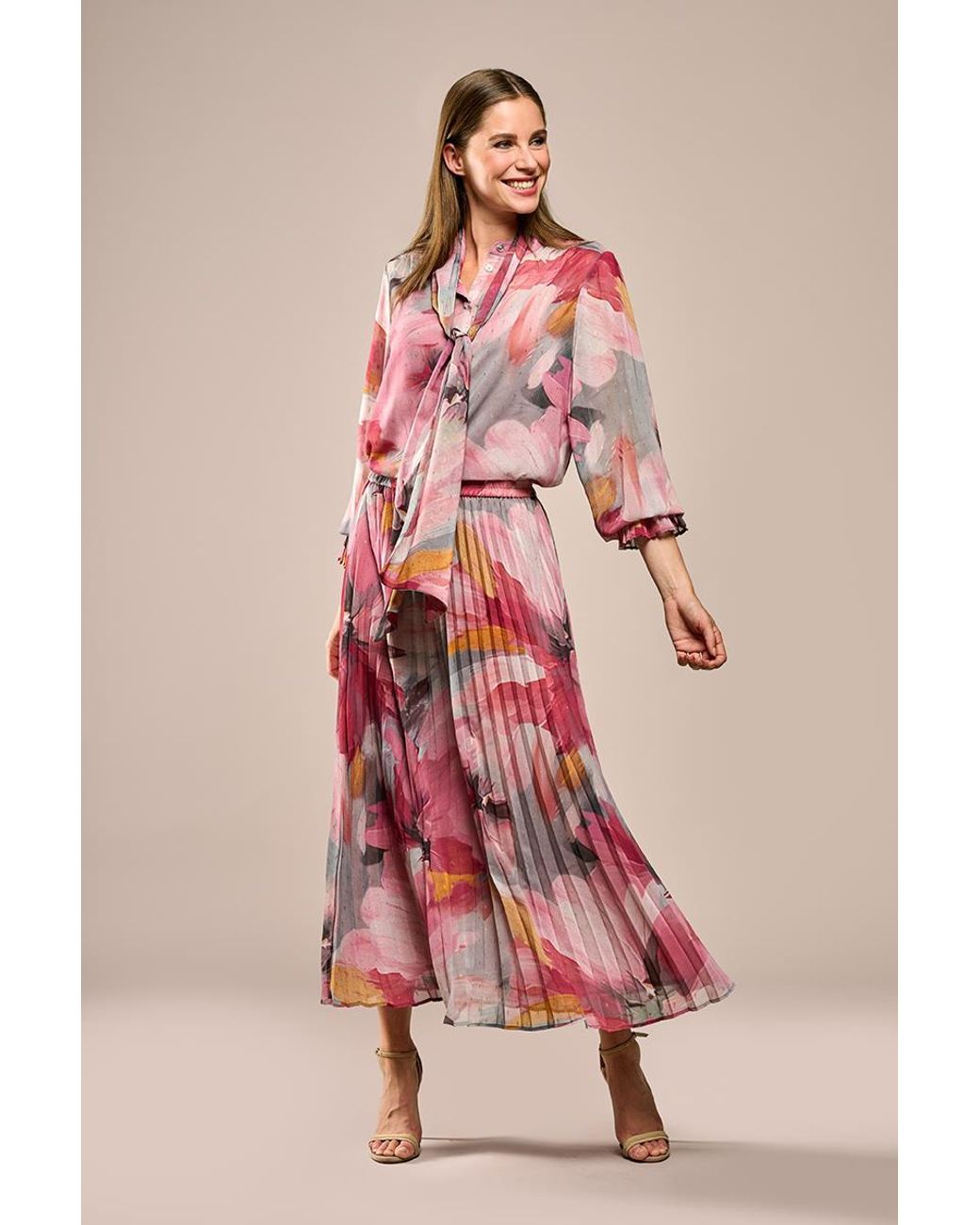 Mart Visser Irina Print Blouse Multi in het Red