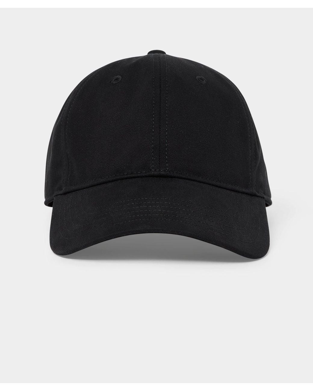 Todd Snyder Black Chino Dad Cap for men