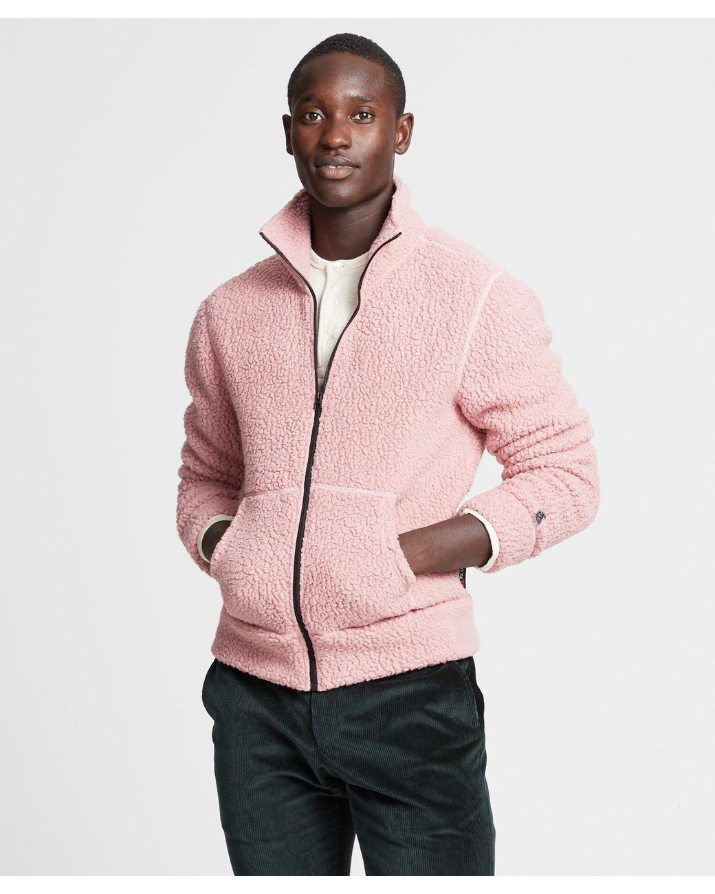 todd snyder x champion italian wool houndstooth track jacket and italian wool houndstooth sweatpant