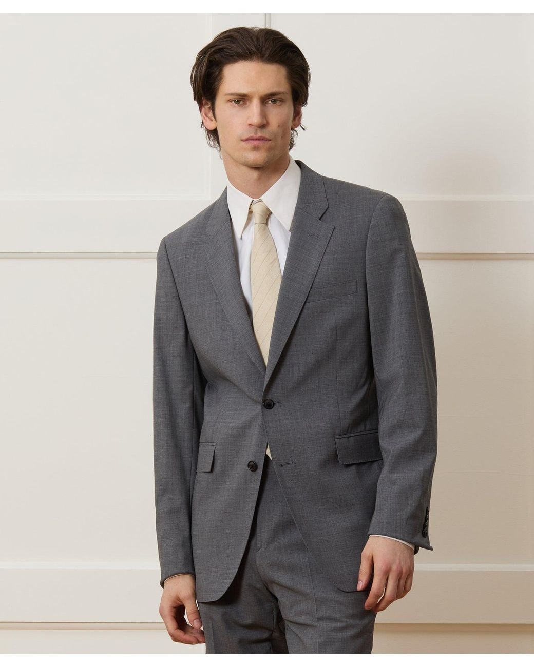 Todd Snyder Gray Italian Wool Foundation Sutton Suit Jacket for men