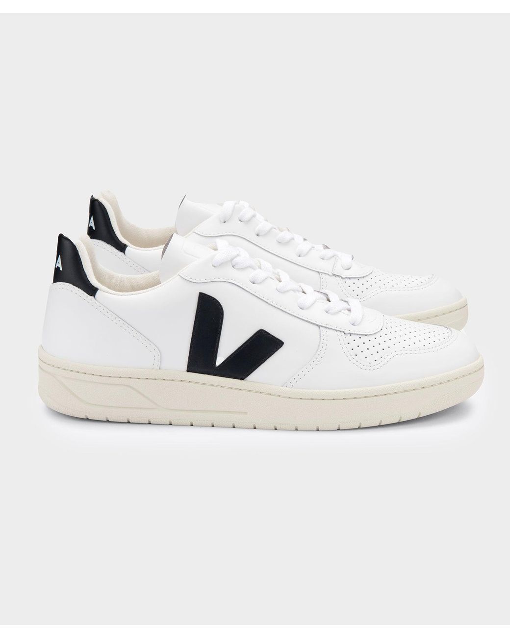 Veja V10 Extra White / Black in Metallic for Men Lyst