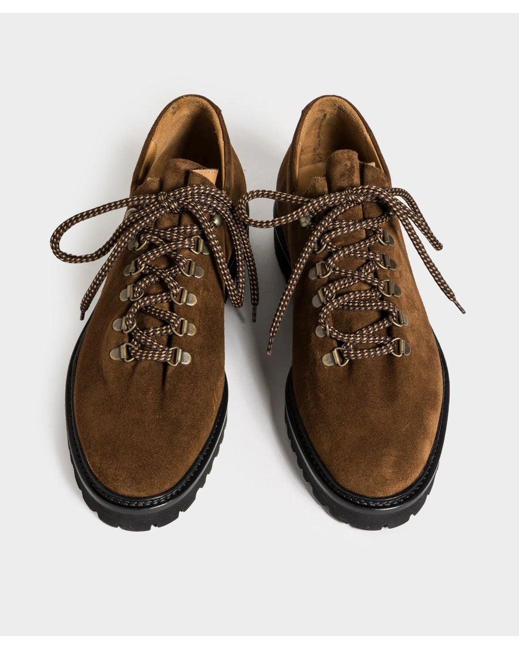 Jacques Soloviere Brown Suede Rasmus Lug Boot for men