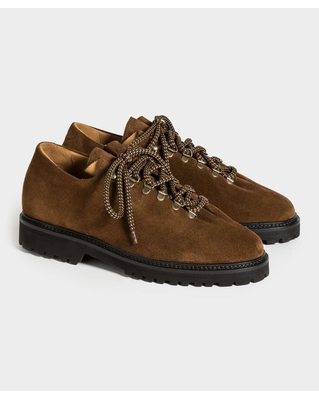 Jacques Soloviere Brown Suede Rasmus Lug Boot for men