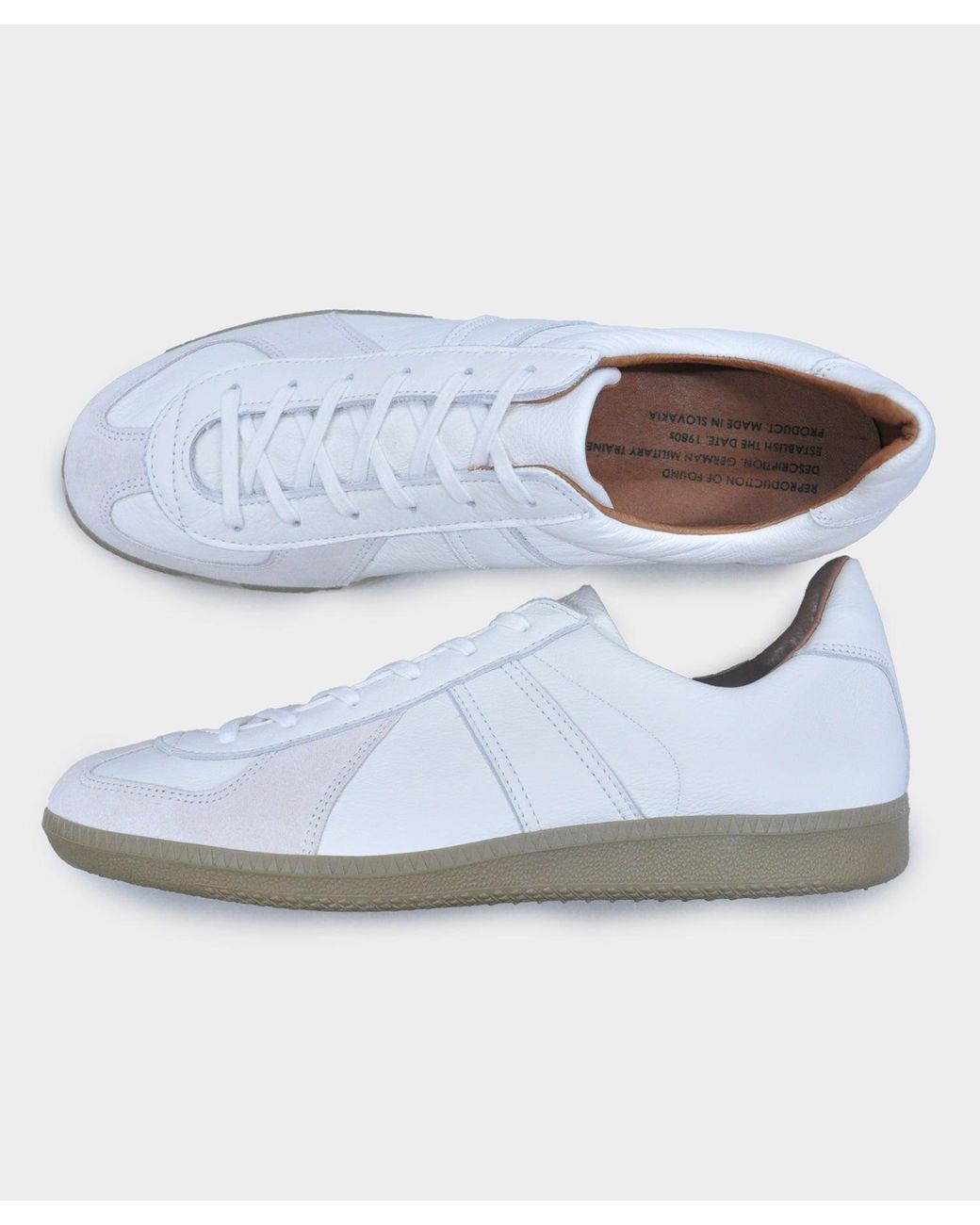 Reproduction Of Found German Military Trainers in Blue for Men | Lyst