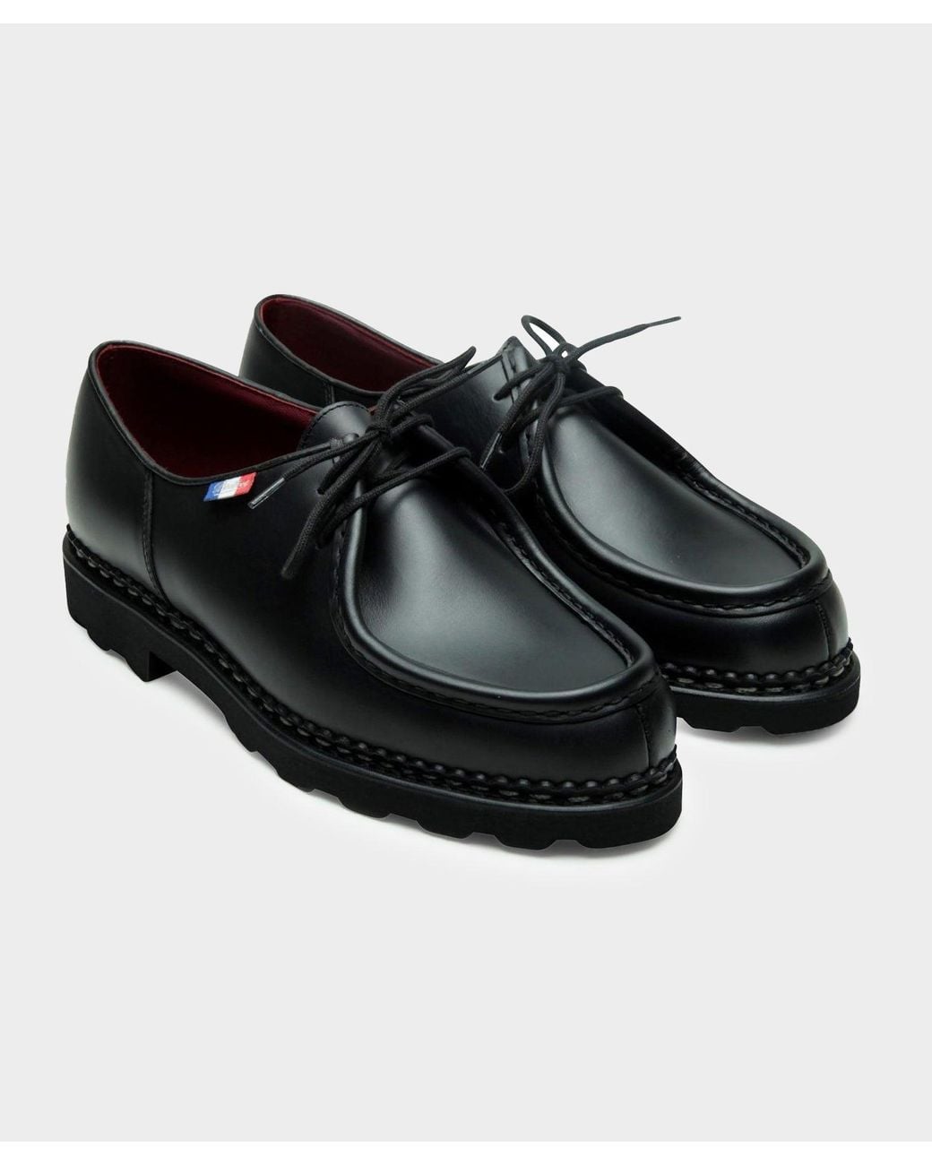 Paraboot Black Michael Derby Shoe for men