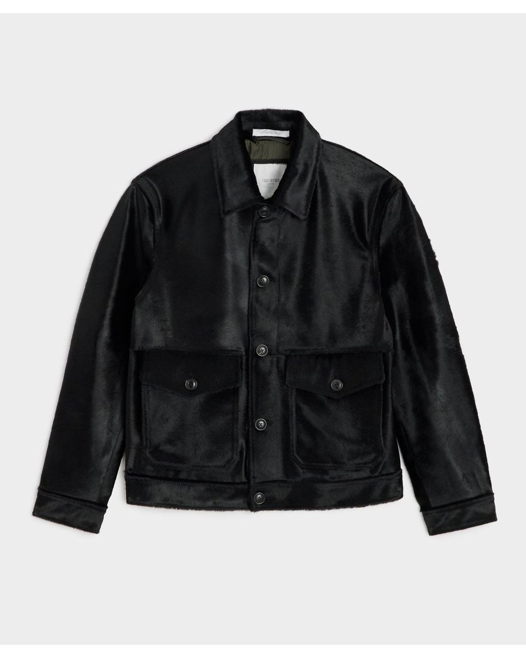 TODD SNYDER 黒 レザー ジャケット TODD SNYDER 黒 レザー ジャケット