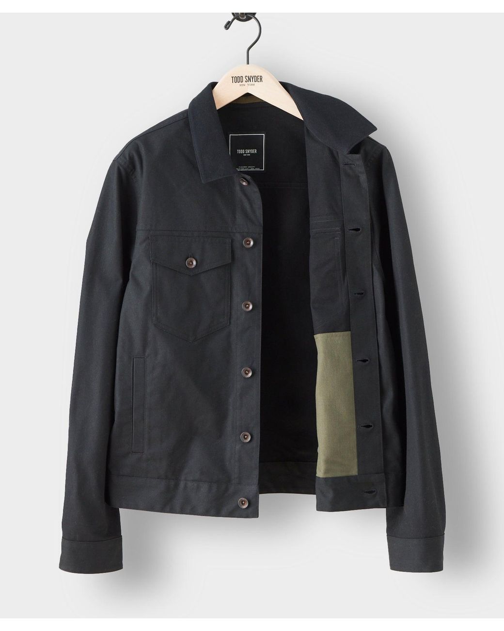 Todd Snyder Selvedge Denim Jacket In Faded Wash sz M $295