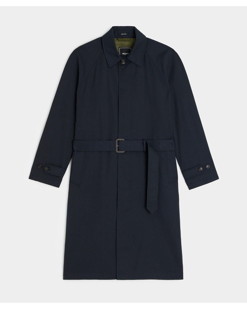 TODD SNYDER/トッドスナイダー/ピーコート/sizeL/ネイビー Todd Snyder Italian Nylon Trench Coat in Blue for Men | Lyst