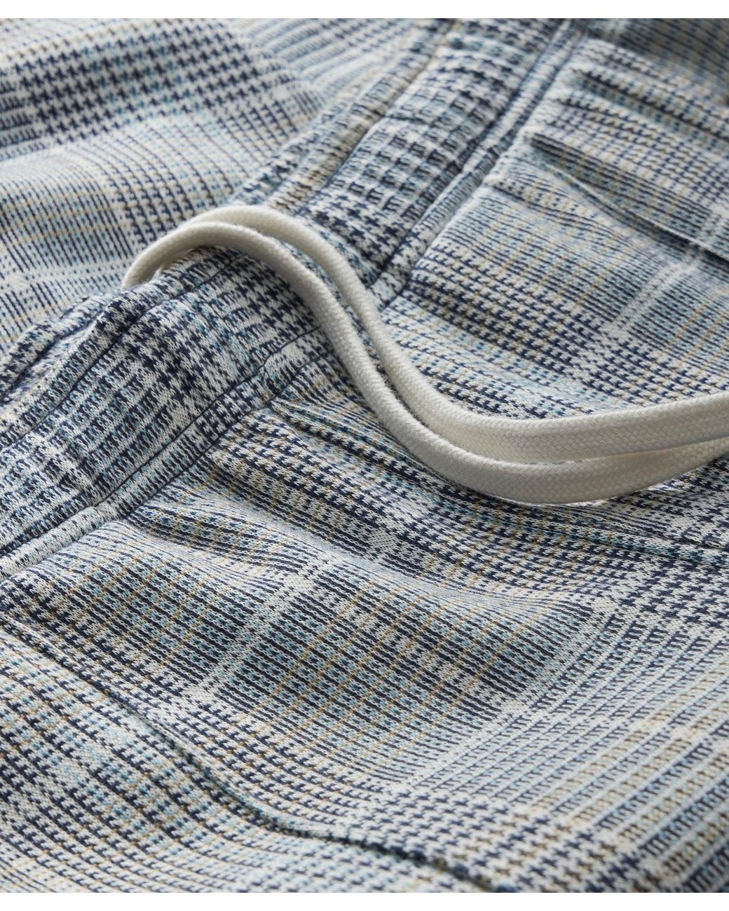 Grey plaid shop track pants