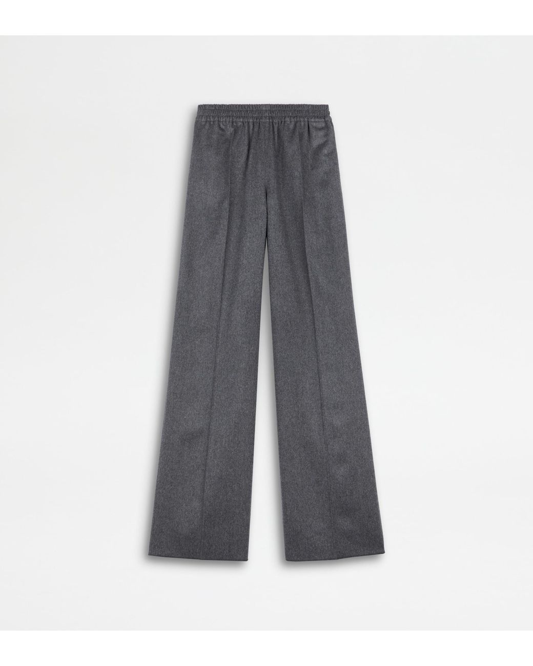 Tod's Gray Cashmere Blend Trousers