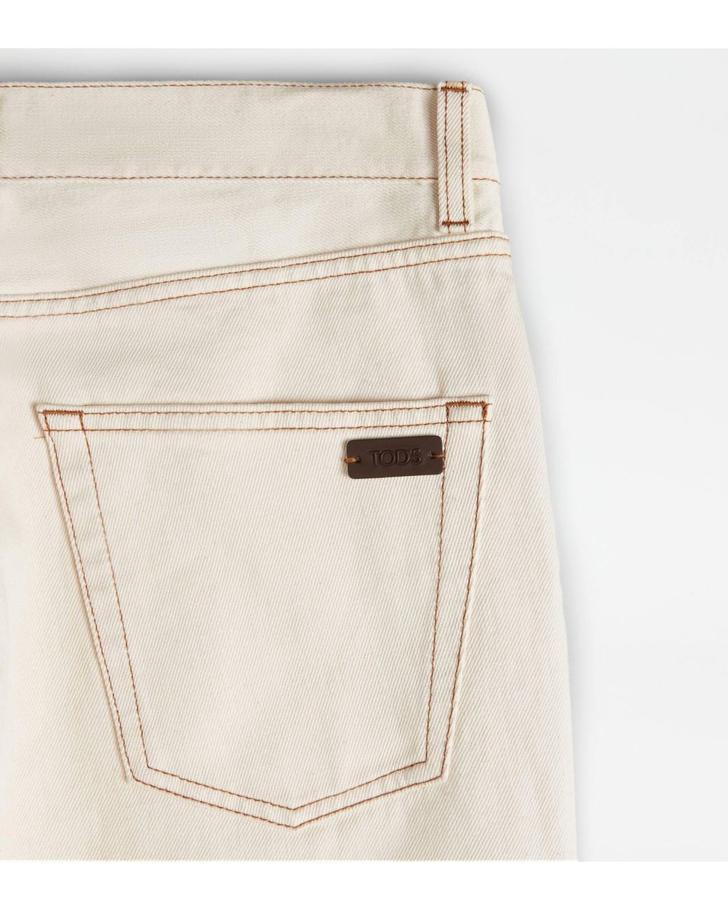 Tod's Natural 5 Pocket Pants for men