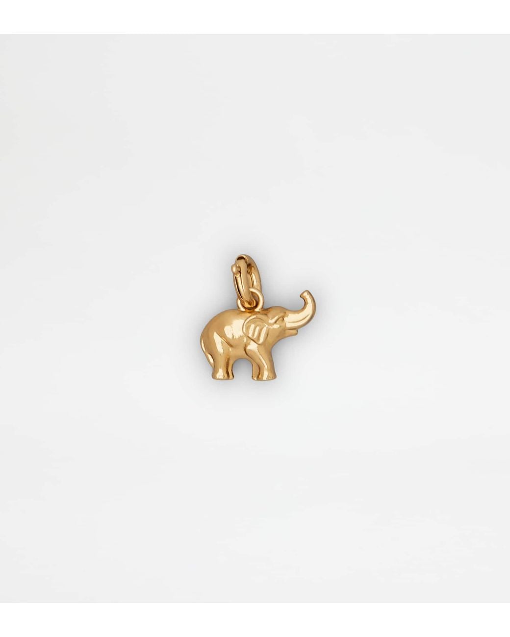 Tod's White Elephant Shoe Charm