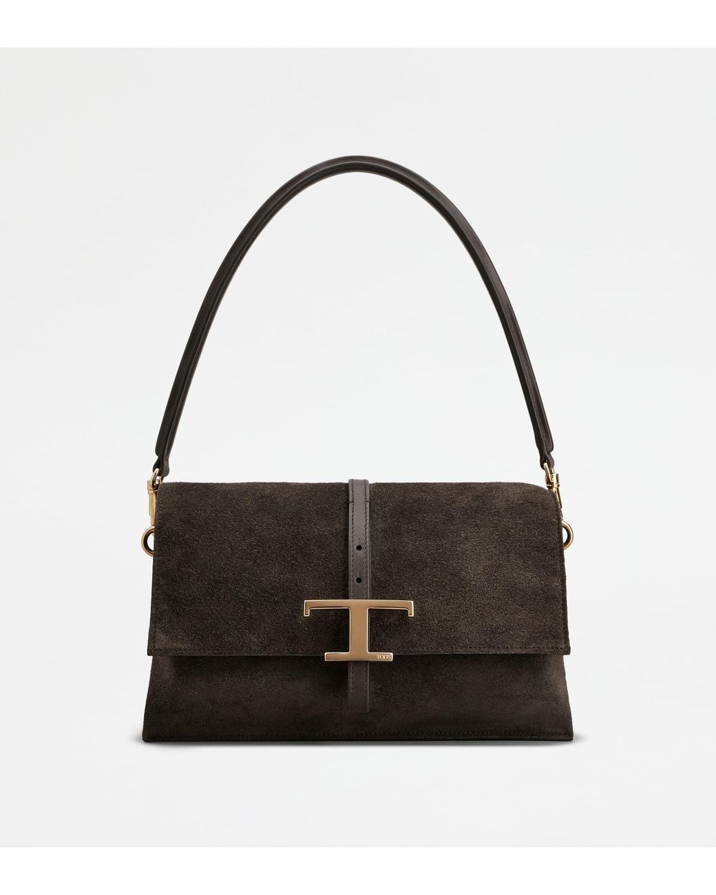 Tod's Black T Timeless Flap Bag