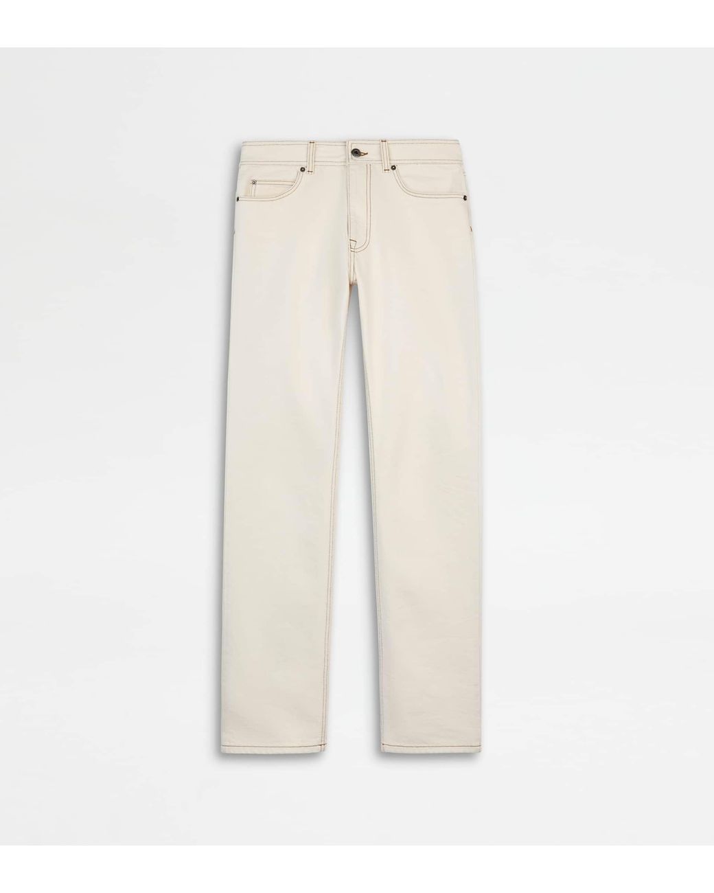 Tod's Natural 5 Pocket Jeans for men