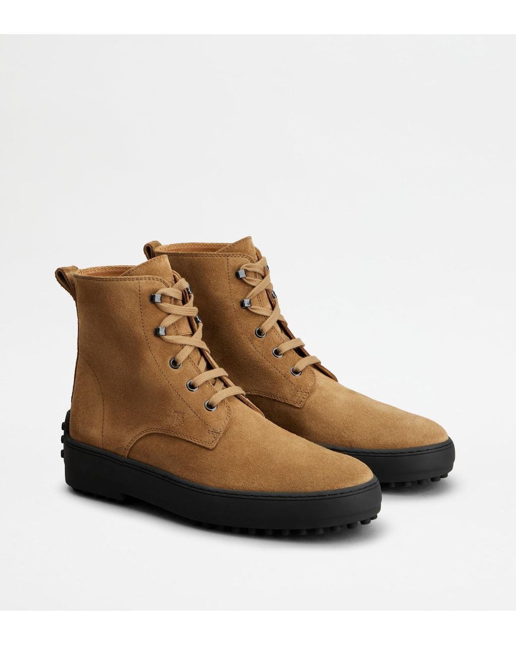 Tod's Brown Winter Gommino Ankle Boots