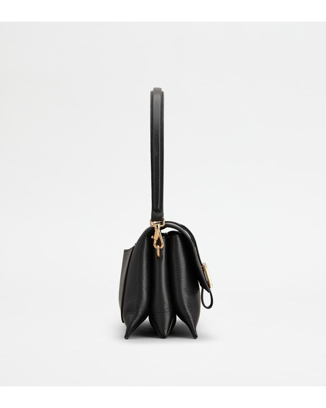Tod's Black T Timeless Flap Bag