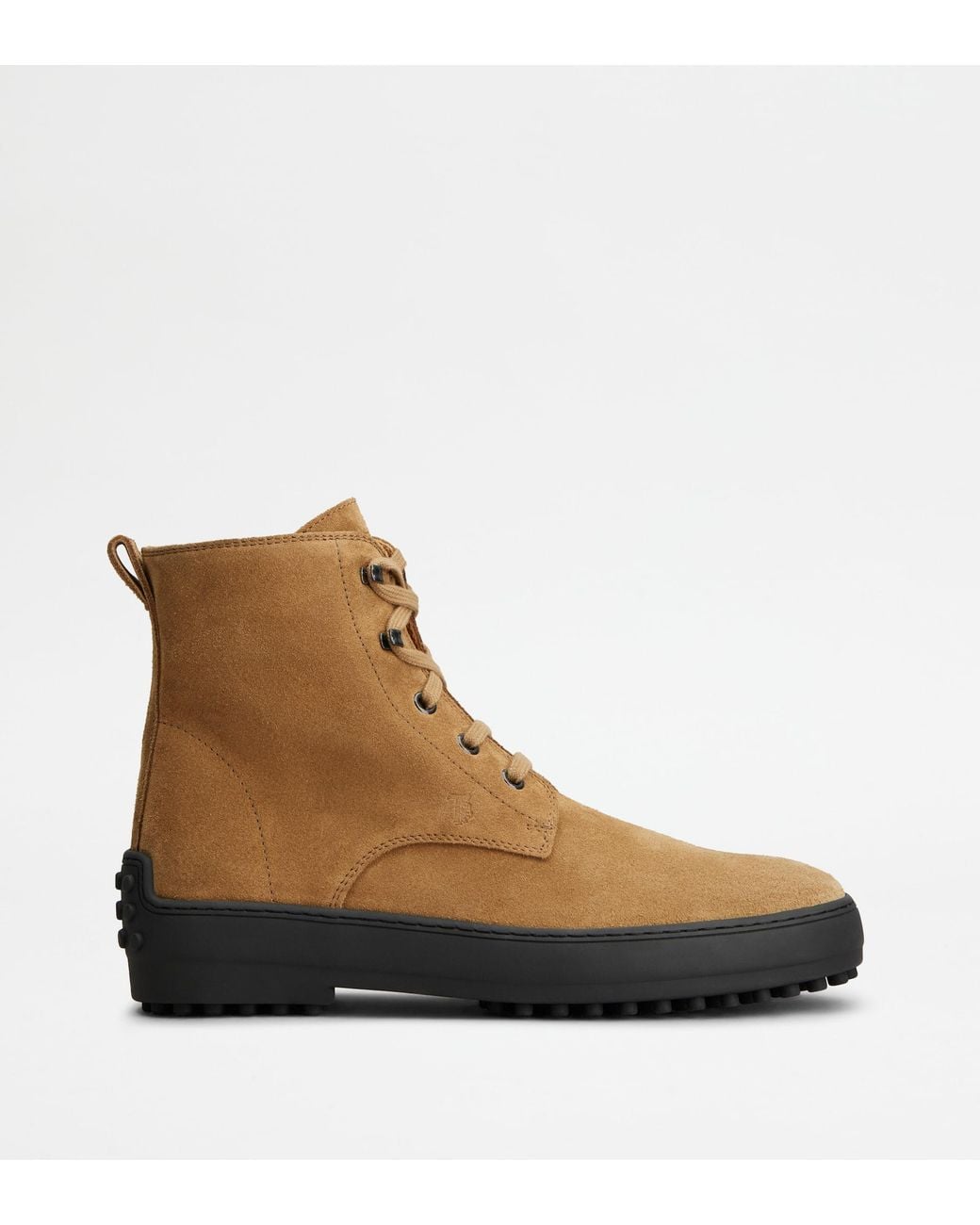 Tod's Brown Winter Gommino Ankle Boots