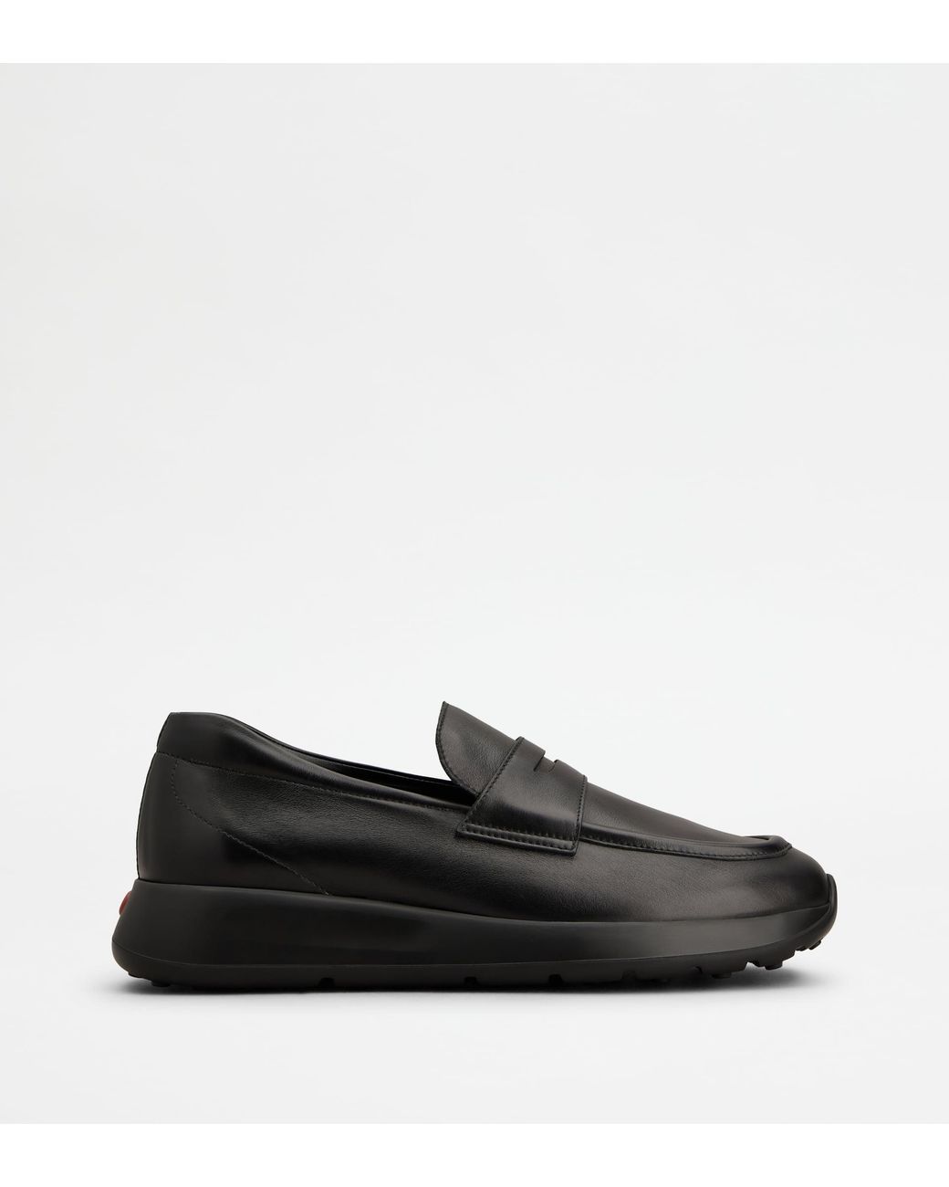 Tod's Black Dot Sporty Loafers for men
