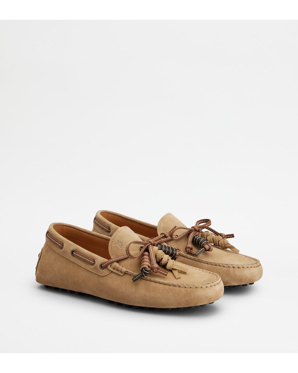 Tod's Natural Gommino Loafers for men