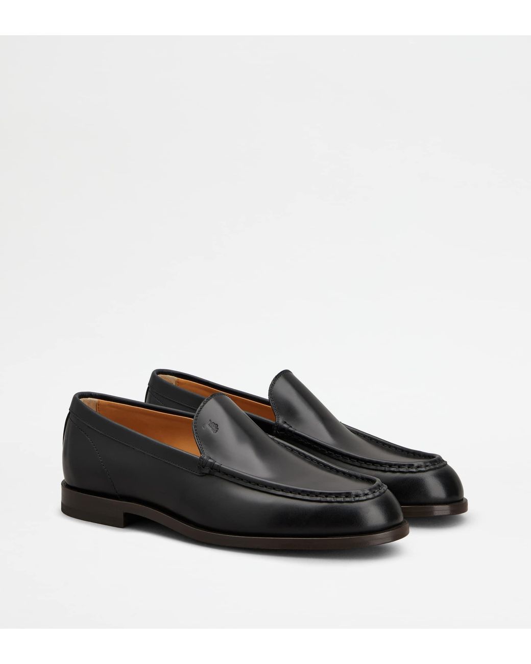 Tod's Black Slipper Loafers for men