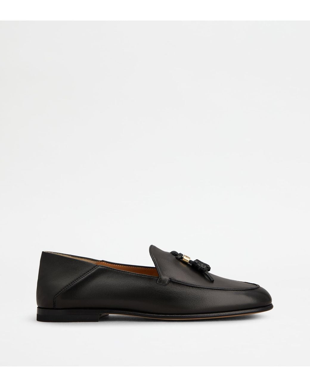 Tod's Black Mule Loafers