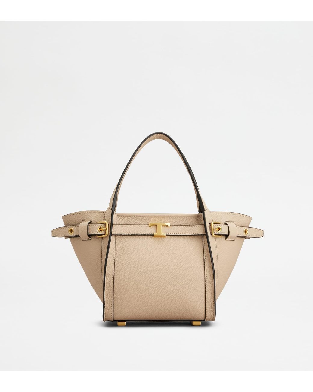 Tod's Natural T Signature Shopping Bag