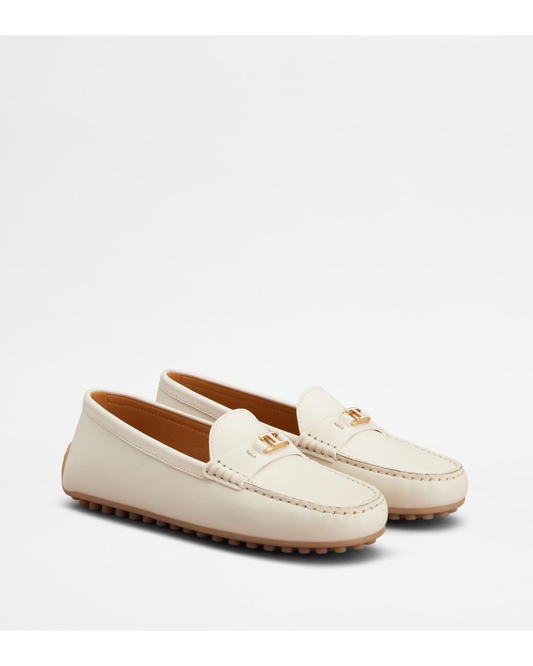 Tod's Natural City Gommino Loafers