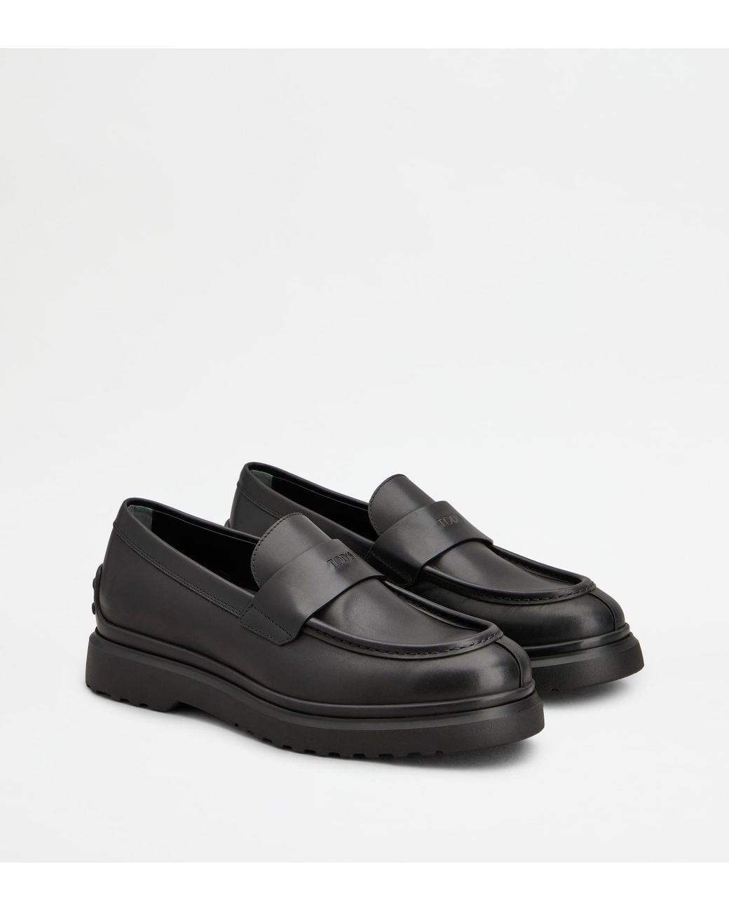 Tod's Black Loafers for men