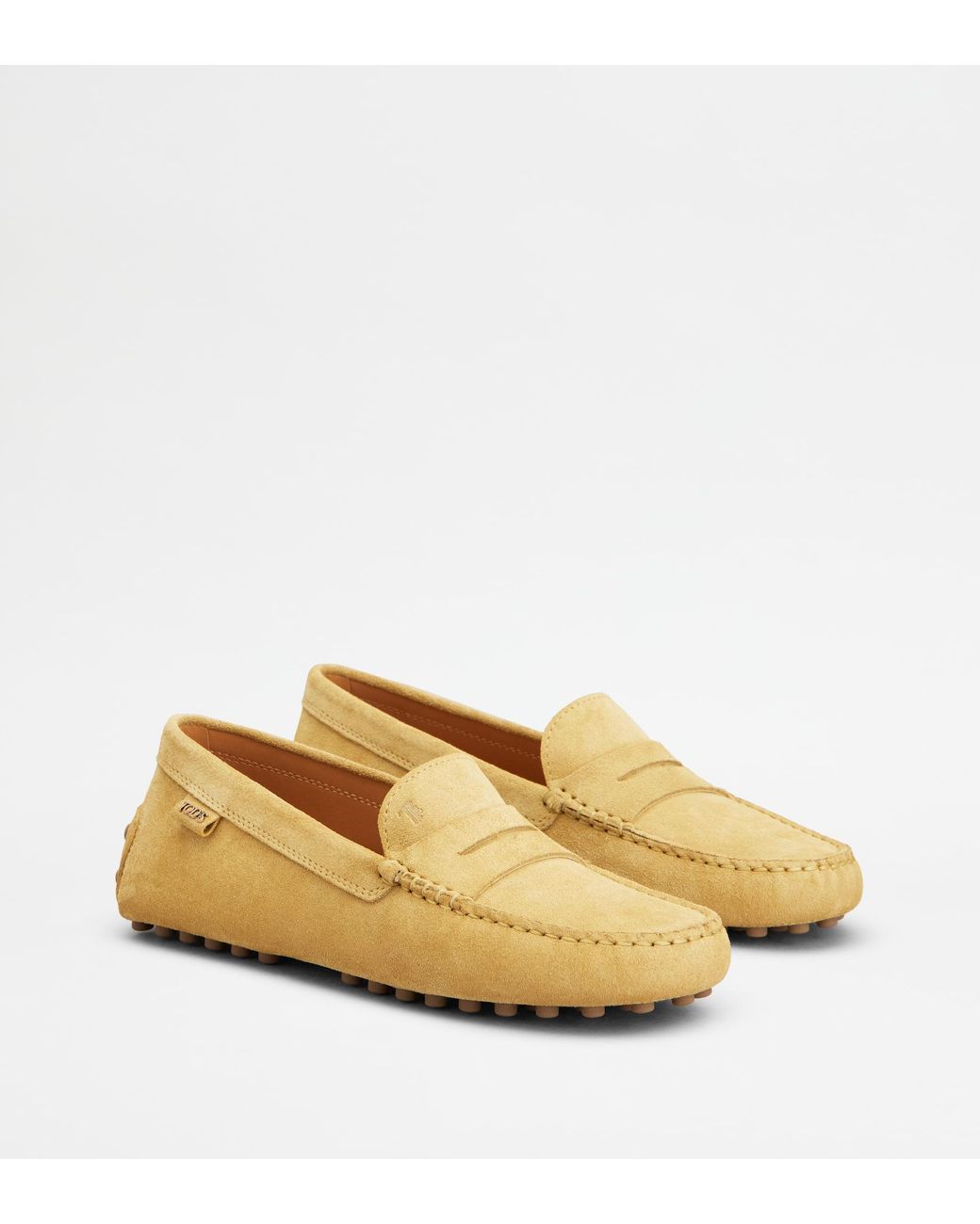 Tod's Natural Gommino Loafers