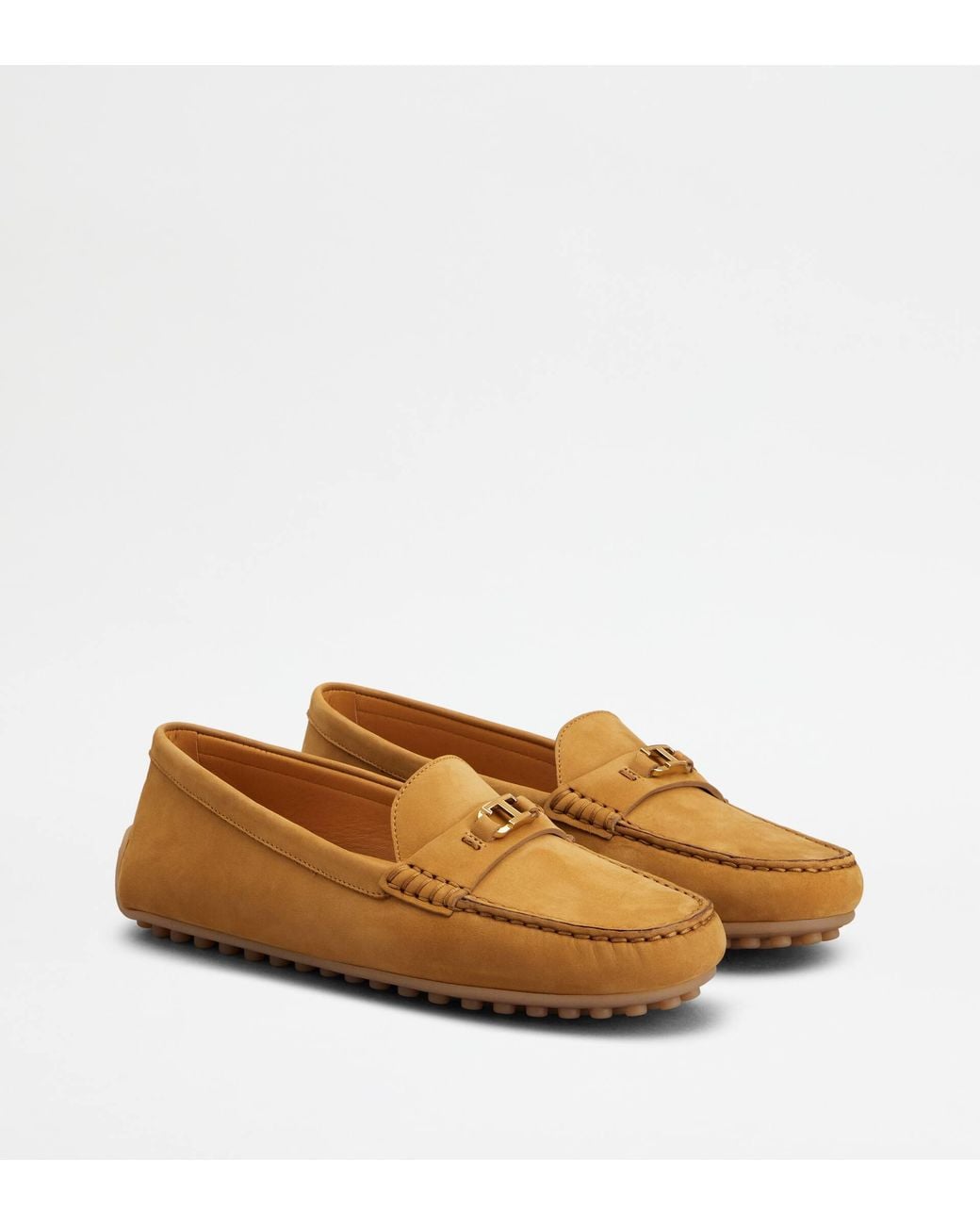 Tod's Brown City Gommino Loafers