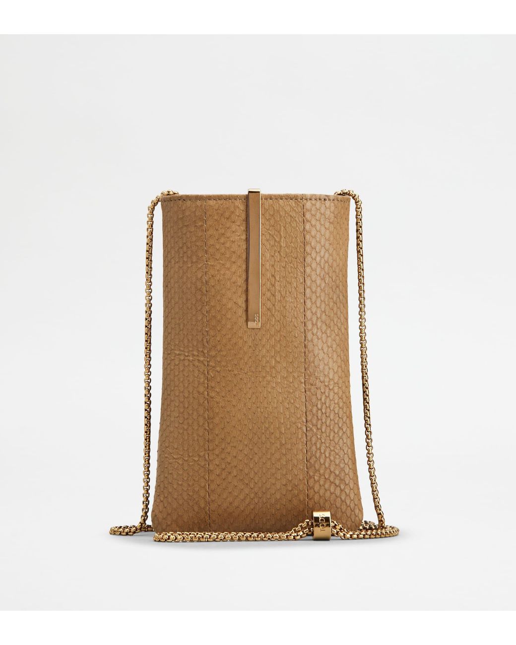 Tod's Brown Phone Holder